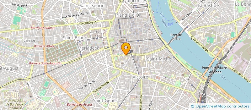 localisation de l'entreprise LEGOUTHE  BORDEAUX