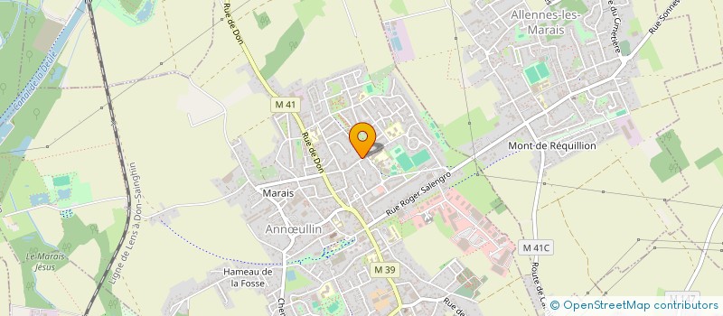 localisation de l'entreprise LEGRAIN FILS  ANNULLIN