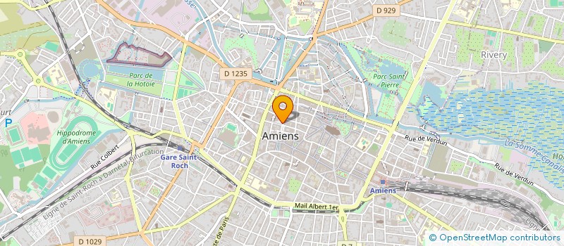 localisation de l'entreprise LEGRAND à AMIENS