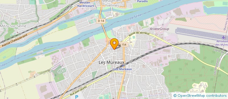 localisation de l'entreprise LEGRAND à LES MUREAUX