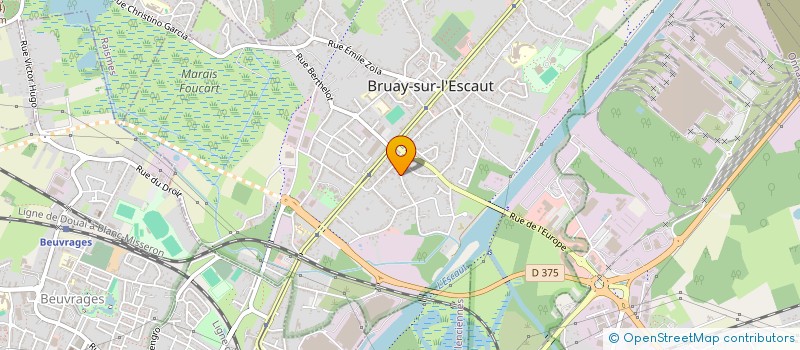 localisation de l'entreprise LEGRAND  BRUAY-SUR-L'ESCAUT