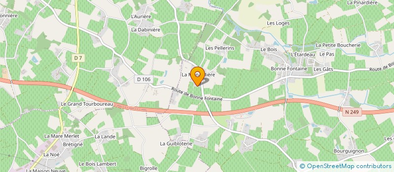 localisation de l'entreprise LEGRAND  VALLET