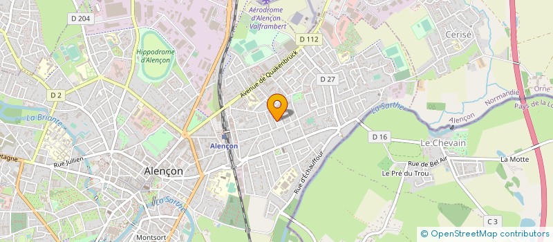 localisation de l'entreprise LEGRAND BRETAGNE AUTO à CERISE