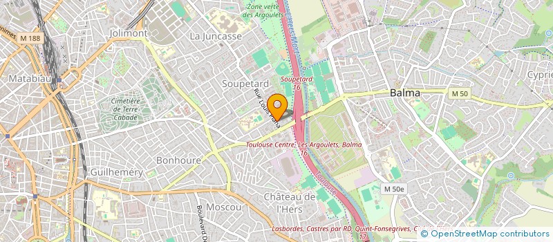 localisation de l'entreprise LEGRAND BRUMAN INDIVISION à TOULOUSE