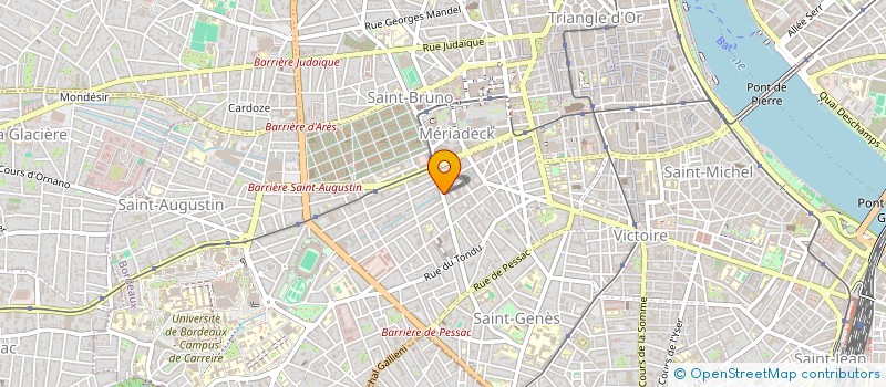 localisation de l'entreprise LEGRAND DISTRIBUTION à BORDEAUX