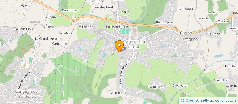 localisation de l'entreprise LEGRAND-FORNARO  FARGUES-SAINT-HILAIRE