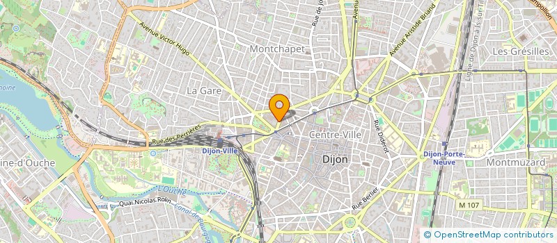 localisation de l'entreprise LEGRAND INVESTISSEMENTS à DIJON