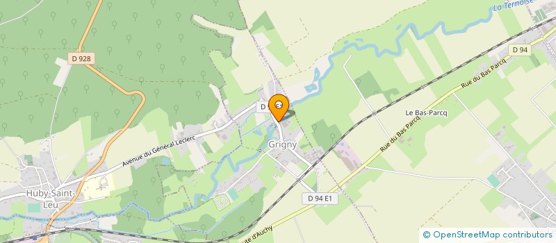 localisation de l'entreprise LEGRAND LOCATION à HESDIN