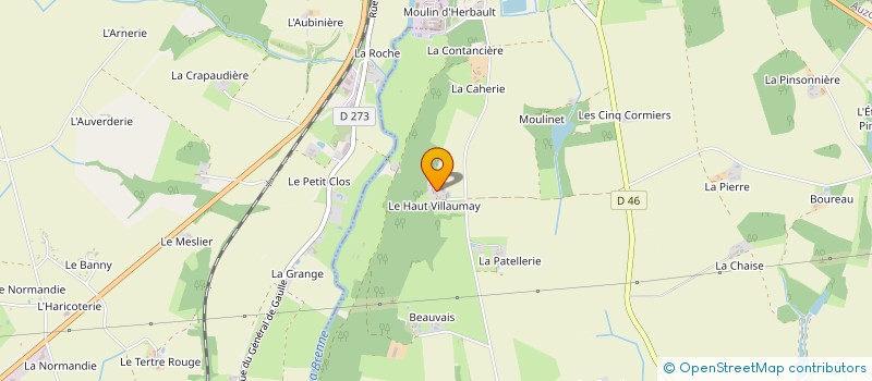 localisation de l'entreprise LEGRAND MOREAU  AUZOUER-EN-TOURAINE