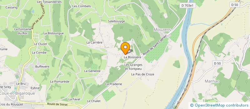 localisation de l'entreprise LEGRAND SA à VEZAC