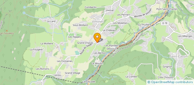 localisation de l'entreprise LEGRANDCOUX  VIMINES