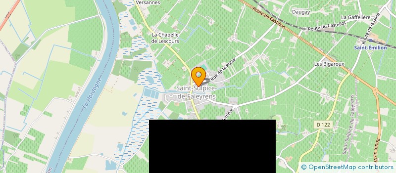 localisation de l'entreprise LEGRAS  SAINT-SULPICE-DE-FALEYRENS