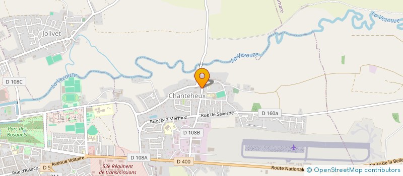 localisation de l'entreprise LEGRAS-CLAUDEL-BRABLE  CHANTEHEUX