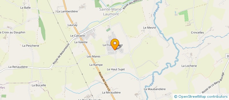 localisation de l'entreprise LEGRAS-MEUROU  SOULEUVRE EN BOCAGE