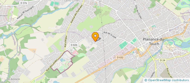 localisation de l'entreprise LEGRAULO  PLAISANCE DU TOUCH