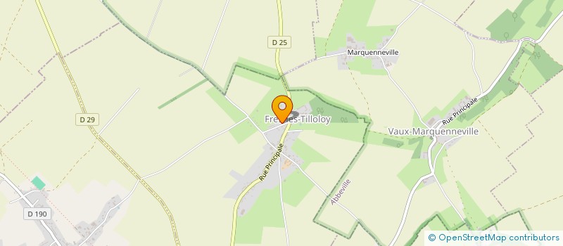 localisation de l'entreprise LEGRIS à FRESNES-TILLOLOY