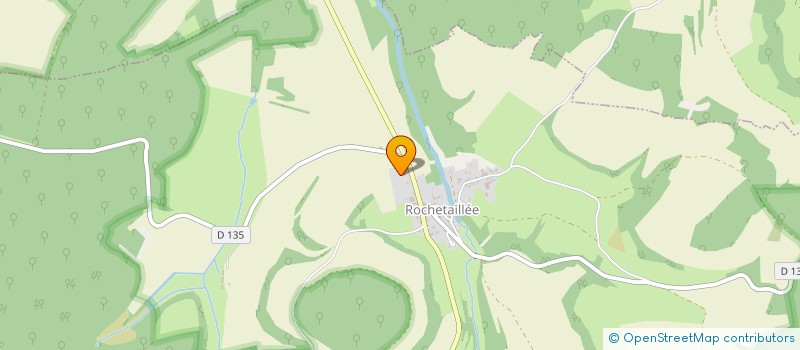 localisation de l'entreprise LEGROS à ROCHETAILLEE
