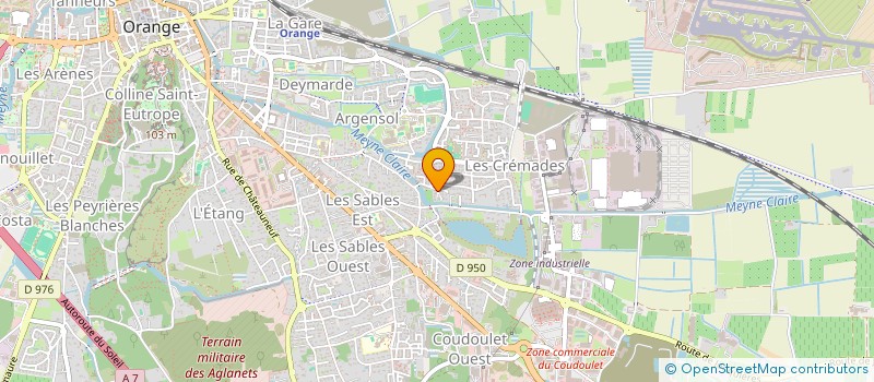 localisation de l'entreprise LEGROUPE à ORANGE