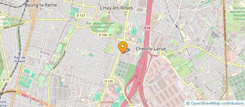 localisation de l'entreprise LEGS EDITION  CHEVILLY-LARUE