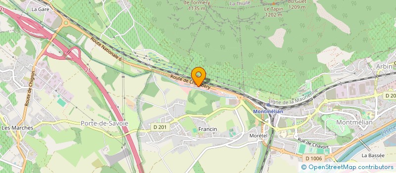 localisation de l'entreprise LEGSA LOC  PORTE-DE-SAVOIE