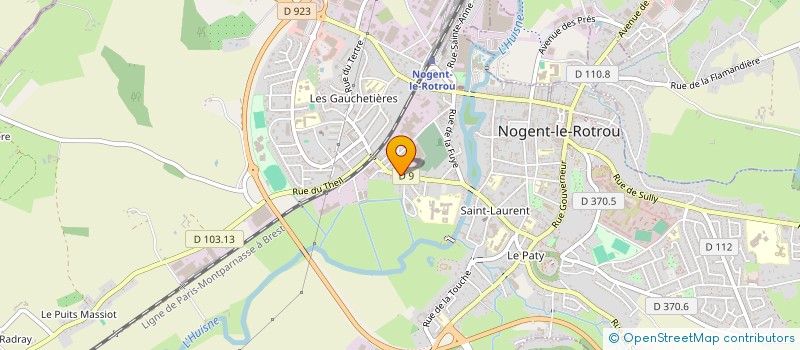 localisation de l'entreprise LEGUAY FIVE à NOGENT-LE-ROTROU