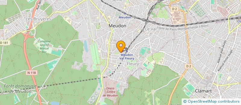 localisation de l'entreprise LEGUE POWERTRAIN ENGINEERING à MEUDON