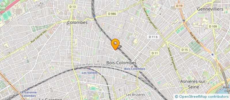 localisation de l'entreprise LEGUEM EXPERTISE à BOIS-COLOMBES