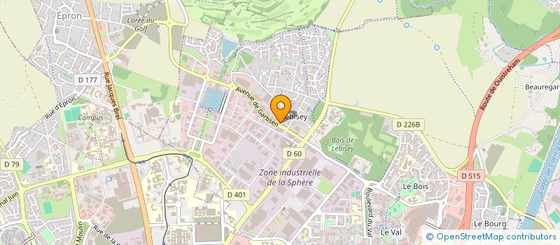 localisation de l'entreprise LEGUENY à HEROUVILLE-SAINT-CLAIR