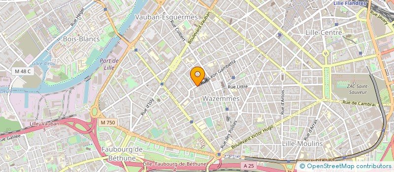 localisation de l'entreprise LEGUFRUITS MARKET à LILLE