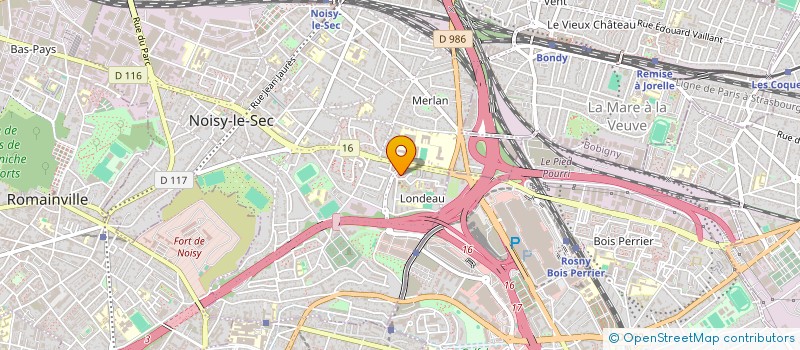 localisation de l'entreprise LEGUMES DE SOLEIL à NOISY-LE-SEC