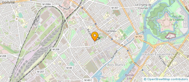 localisation de l'entreprise LEGUMES DU NORD à LILLE