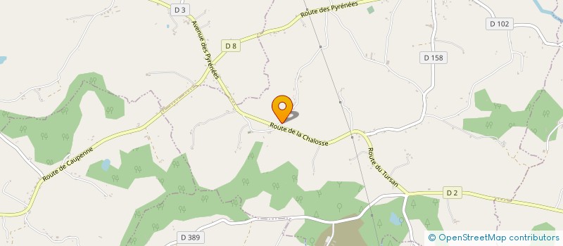 localisation de l'entreprise LEGUMES INSERTION DEVELOPPEMENT (L'ID) à CAUPENNE