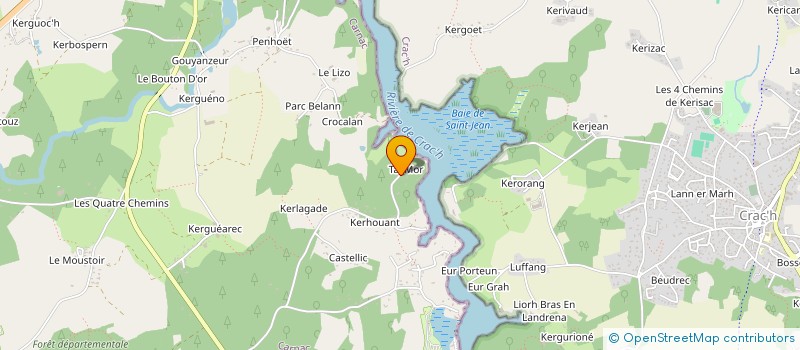 localisation de l'entreprise LEGUMES LE VISAGE  PLOUHARNEL