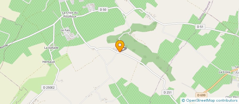 localisation de l'entreprise LEGUSAVEURS  SAINTE-LHEURINE