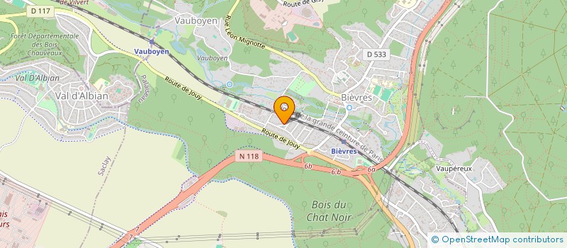 localisation de l'entreprise LEH  BIEVRES