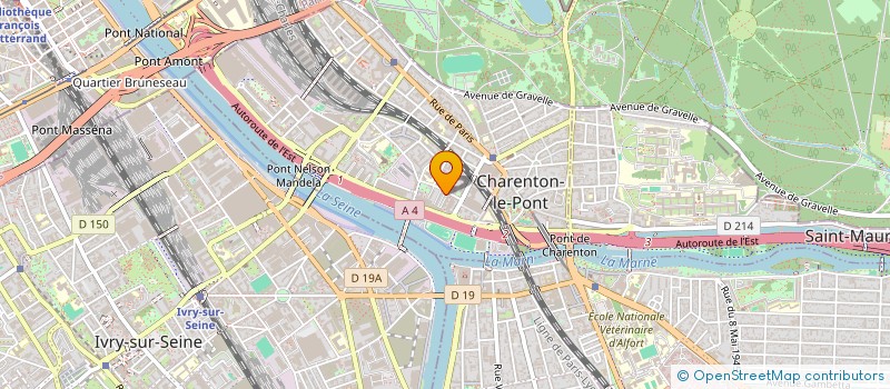 localisation de l'entreprise LEH CONSULTING à CHARENTON-LE-PONT