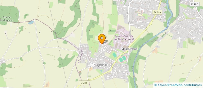 localisation de l'entreprise LEH DECO  CHARVIEU-CHAVAGNEUX