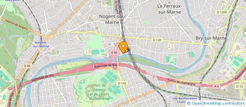 localisation de l'entreprise LEHA VANDA  NOGENT-SUR-MARNE