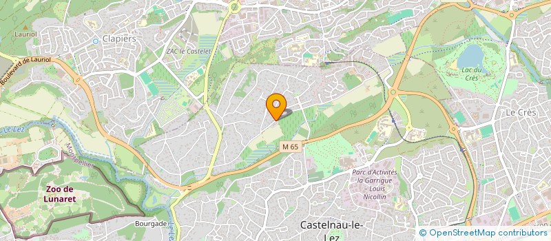 localisation de l'entreprise LEHAMY à CASTELNAU-LE-LEZ