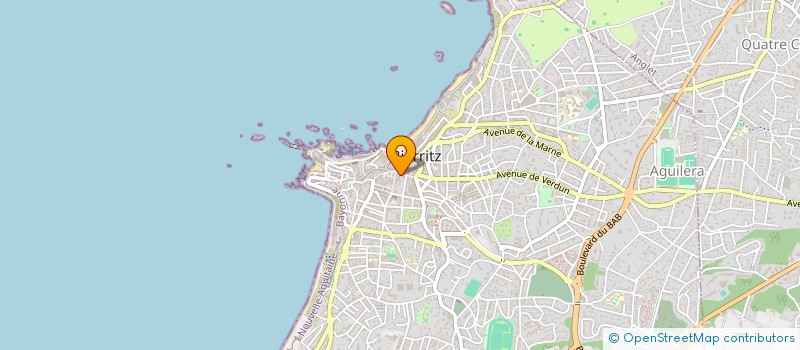 localisation de l'entreprise LEHENA  BIARRITZ