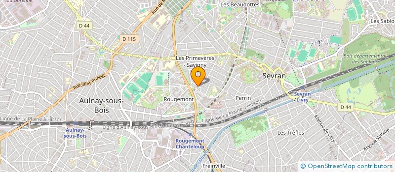 localisation de l'entreprise LEHNA à SEVRAN