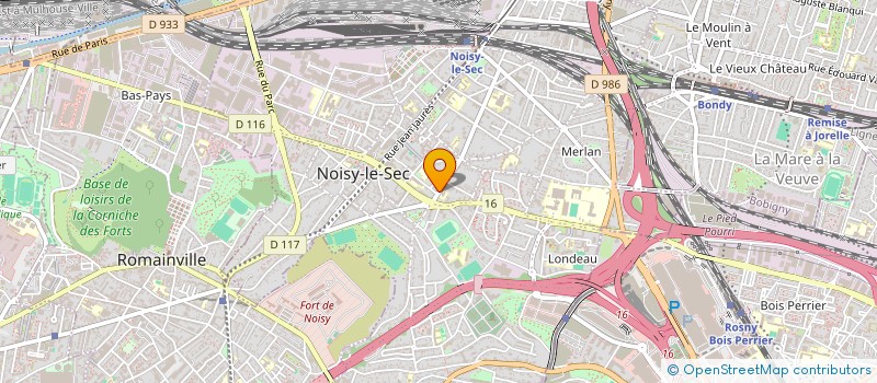 localisation de l'entreprise LEHNA BAT à NOISY-LE-SEC