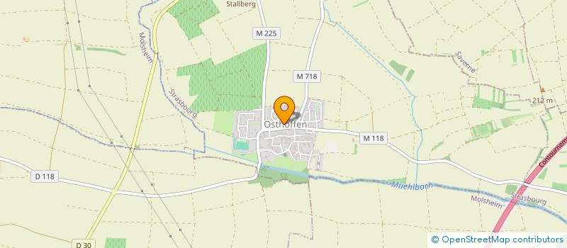 localisation de l'entreprise LEHNEAGE  OSTHOFFEN