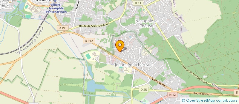 localisation de l'entreprise LEHNEN  JOUARS-PONTCHARTRAIN