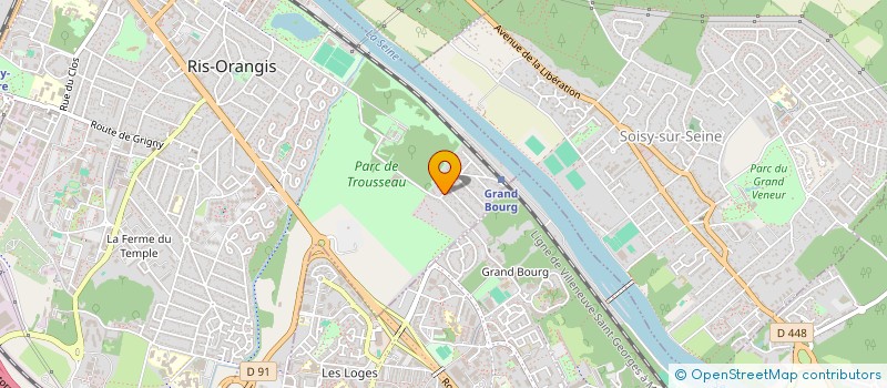 localisation de l'entreprise LEHO à RIS-ORANGIS