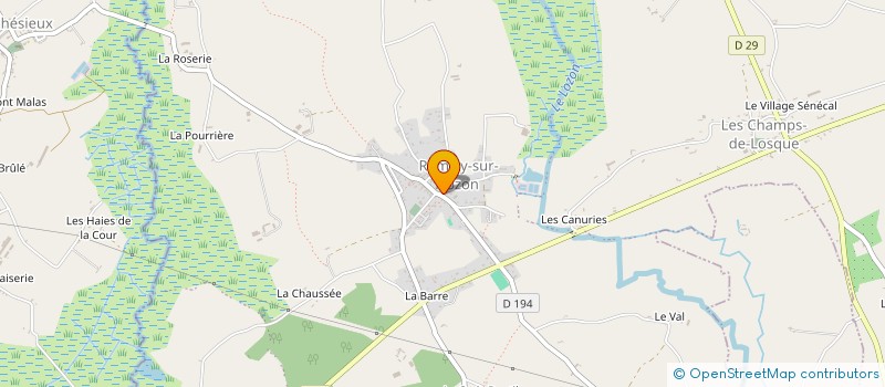 localisation de l'entreprise LEHODEY VANI-BOIS  REMILLY LES MARAIS