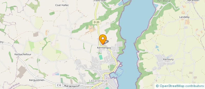 localisation de l'entreprise LEHOUX à LEZARDRIEUX