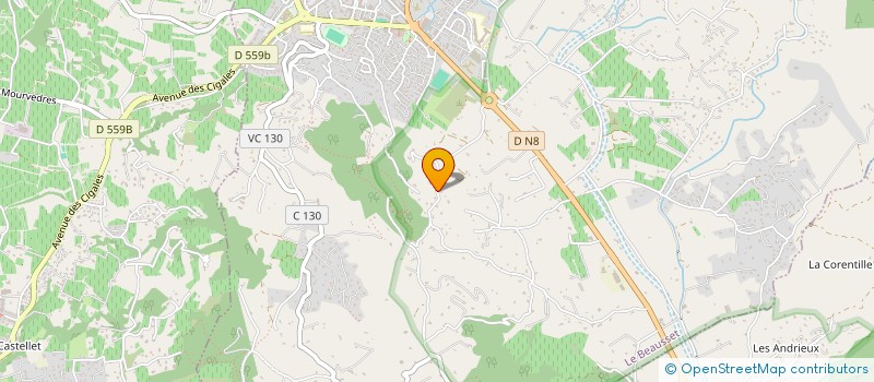 localisation de l'entreprise LEI BANCAU à LE BEAUSSET