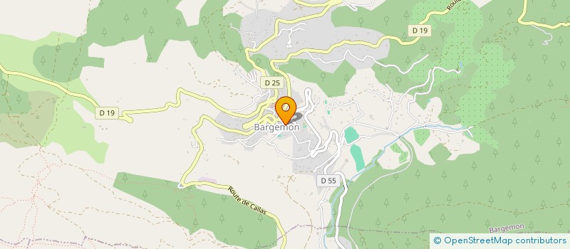 localisation de l'entreprise LEI FAVAR  BARGEMON