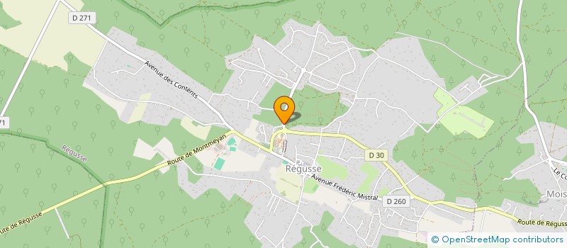 localisation de l'entreprise LEI FONFONIS à REGUSSE